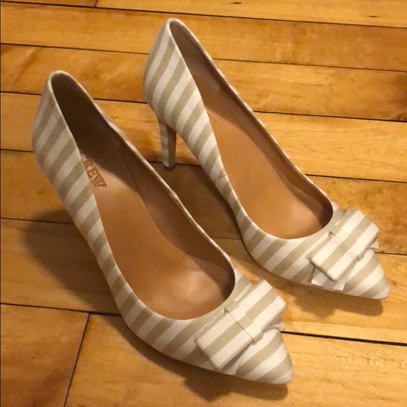 J. Crew Shoes - J. Crew Isabelle Printed Bow Pumps